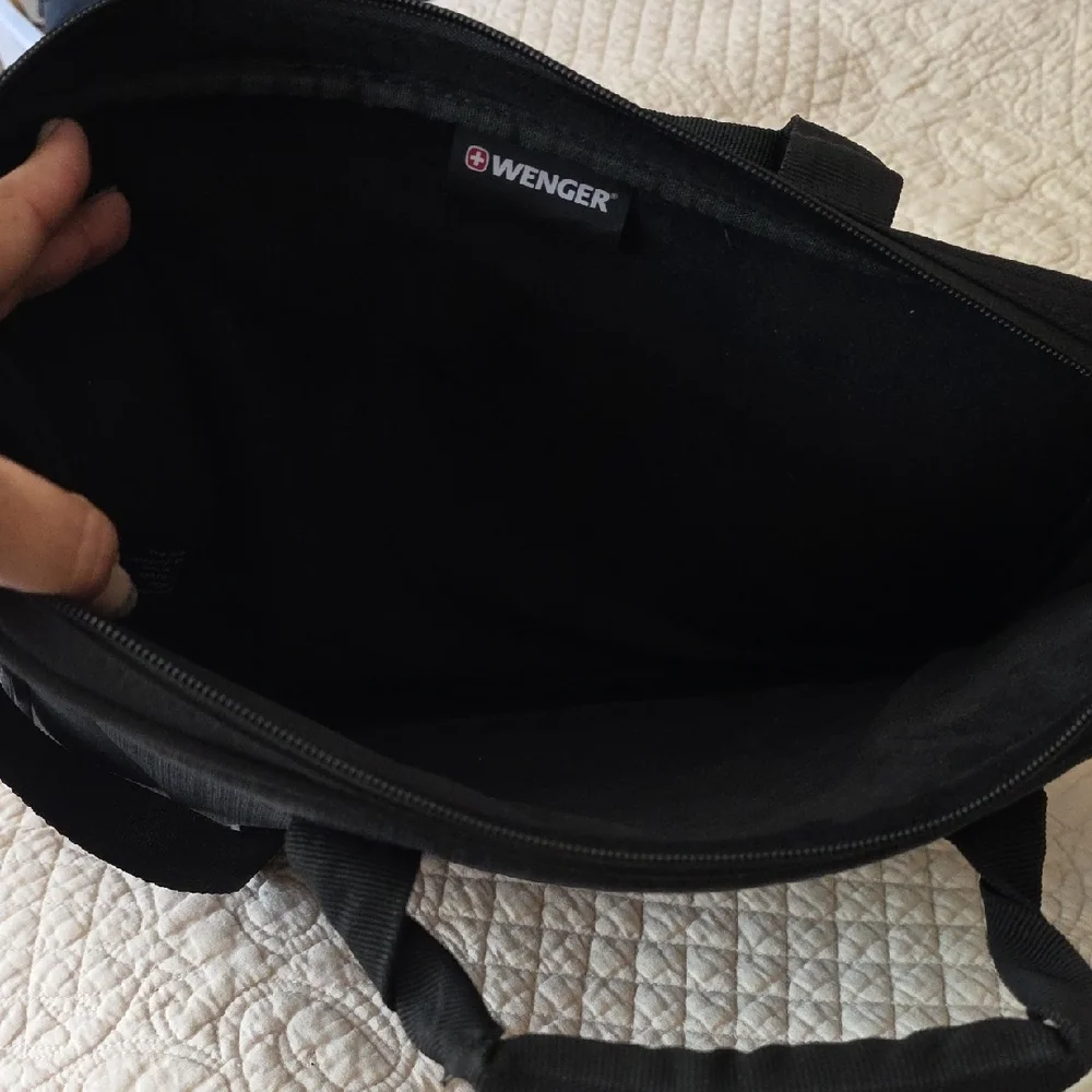 Wenger Black and Red Laptop Bag